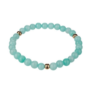 Emily Westwood Módní korálkový náramek z amazonitu WB1208R