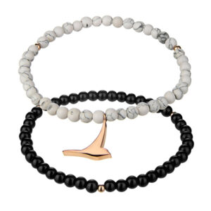 Emily Westwood Stylová sada korálkových náramků s holubicí WS056R