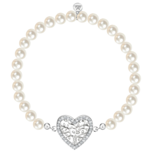 Morellato Romantický náramek z pravých perel Strom života Gioia SAER40