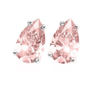 Oliver Weber Stříbrné náušnice s krystalem Pear 62089 ROS