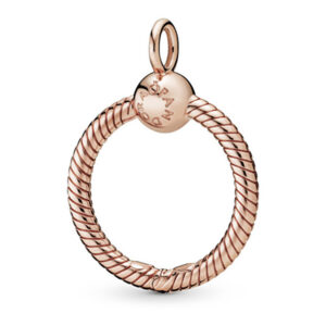 Pandora Bronzový náhrdelníkový přívěsek na korálky Rose 388296/388256 3