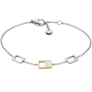 Skagen Elegantní ocelový náramek s krystaly a perletí Agnethe SKJ1429998