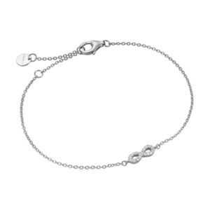 Esprit Stříbrný náramek Nekonečno ESBR01001117