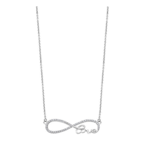 Lotus Silver Stylový stříbrný náhrdelník nekonečno LP3314-1/1