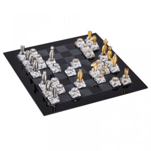 Preciosa Dekorace Královské šachy z českého křišťálu Preciosa 1390 70