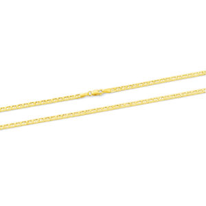 Beneto Exclusive Moderní řetízek ze žlutého zlata AUS0008-G 50 cm