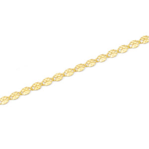 Beneto Exclusive Něžný náramek ze žlutého zlata AUB0006 19 cm