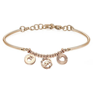 Brosway Ocelový náramek se srdíčky Chakra BHK380