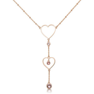 Brosway Srdíčkový ocelový náhrdelník Sight BGH02