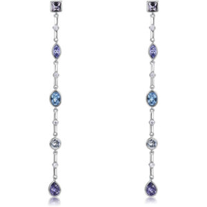 Brosway Třpytivé dlouhé náušnice Affinity BFF61