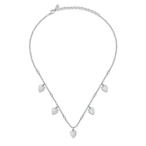 Morellato Romantický ocelový náhrdelník s krystaly Passioni SAUN02