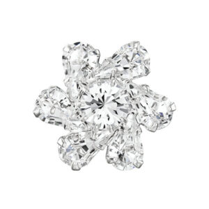 Preciosa Ozdobný knoflík z českého křišťálu Preciosa Wheel 2263 00