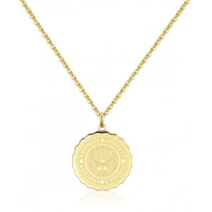 S`Agapõ Ocelový náhrdelník Protect Coin SKY04