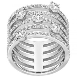 Swarovski Masivní prsten s krystaly Swarovski 5184243 58 mm