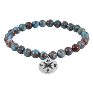 Troli Cestovatelský korálkový náramek z Apatitu 20 cm