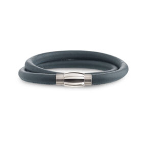 Boccia Titanium Dvojitý kožený náramek 0395-05 36 cm