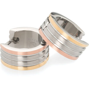 Boccia Titanium Pozlacené titanové kruhy 0592-02