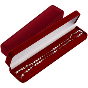 JK Box Elegantní dárková krabička na náramek nebo náhrdelník HB-9/R/A10