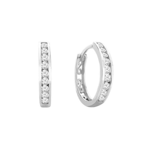 JVD Třpytivé kruhové náušnice se zirkony SVLE1141XH2BI00