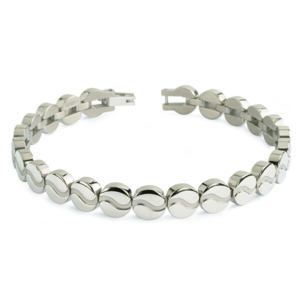 Boccia Titanium Módní titanový náramek 03023-01