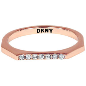 DKNY Stylový oktagonový prsten Charakter 5548761 58 mm
