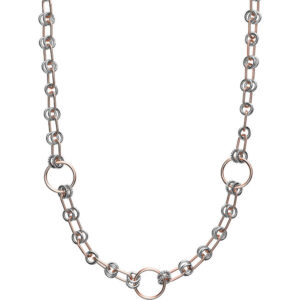 Emporio Armani Luxusní dámský bicolor náhrdelník EGS2730221