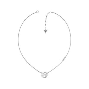 Guess Luxusní ocelový náhrdelník s krystaly Pure Light JUBN01106JWRH