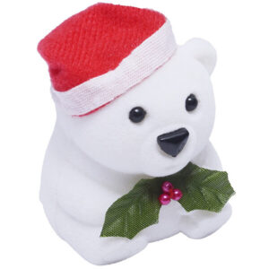 JK Box Dárková krabička Vánoční medvídek FU-207/A1