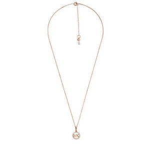 Michael Kors Bronzový náhrdelník s třpytivým přívěskem MKC1108AN791 (řetízek