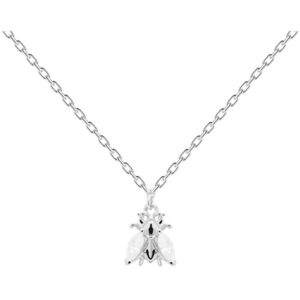 PDPAOLA Stříbrný náhrdelník s včeličkou BUZZ Silver CO02-233-U