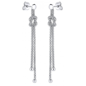 Silvego Řetízkové stříbrné náušnice GV06167E