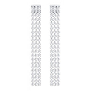 Swarovski Dlouhé třpytivé náušnice s krystaly Swarovski Fit 5293087