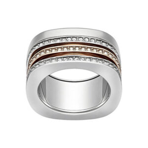 Swarovski Stylový bicolor prsten s krystaly Vio 5152856 60 mm