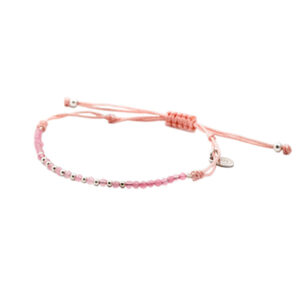 Beneto Šňůrkový náramek s korálky AGB371