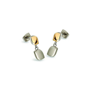 Boccia Titanium Bicolor titanové náušnice 05014-02