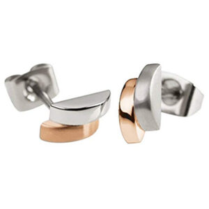 Boccia Titanium Pozlacené titanové náušnice 0552-04
