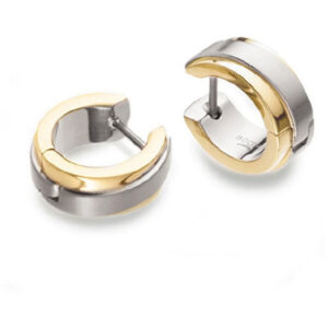 Boccia Titanium Pozlacené titanové náušnice 0560-02