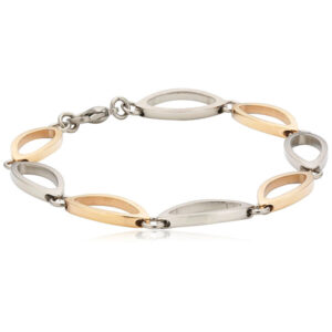 Boccia Titanium Titanový bicolor náramek 0372-03