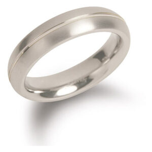 Boccia Titanium Titanový snubní prsten 0130-01 72 mm