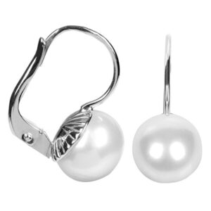 Brilio Luxusní náušnice s perlou 745 235 001 00071 0700000