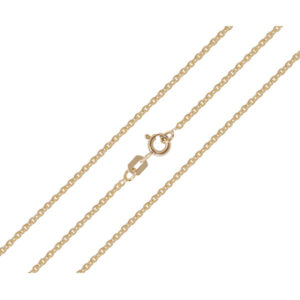 Brilio Pěkný zlatý řetízek 50 cm 271 115 00369