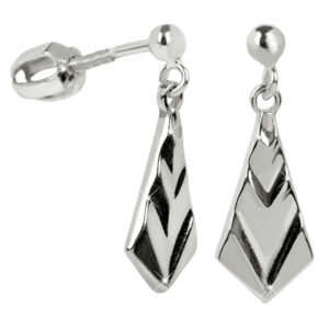 Brilio Silver Stříbrné náušnice pro ženy 431 001 01471 04