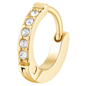 Brosway Trendy single náušnice s čirými krystaly Chakra BHKE034