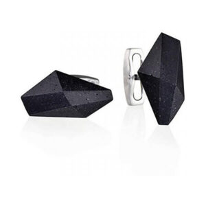 Gravelli Manžetové knoflíčky z oceli a betonu Crystal GJCMNAA005UN