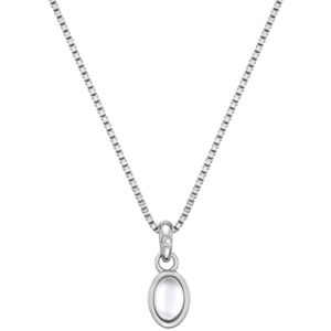 Hot Diamonds Stříbrný náhrdelník pro narozené v červnu Birthstone DP759