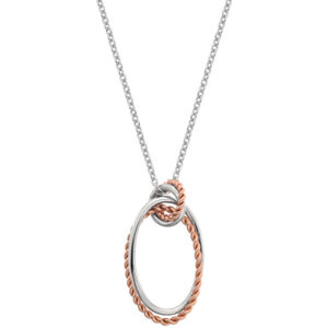 Hot Diamonds Stříbrný náhrdelník s pravým diamantem Jasmine RG DP738