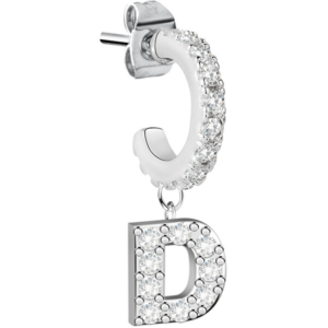 La Petite Story Single půlkruhová náušnice "D" LPS02ARQ51