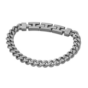 Lotus Style Elegantní ocelový náramek pro muže Men in Black LS2061-2/1