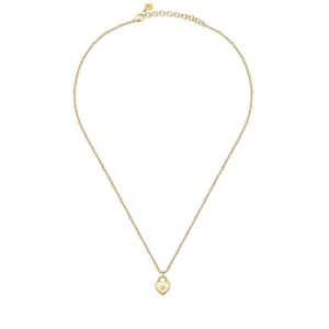 Morellato Půvabný pozlacený náhrdelník s krystalem Abbraccio SAUB15