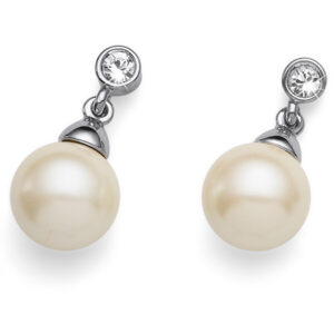 Oliver Weber Náušnice s perlou Swarovski 22559 CRE